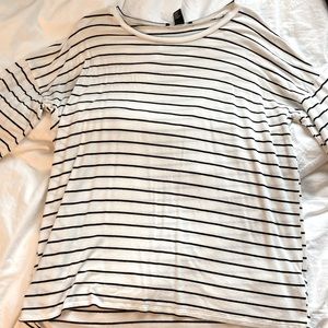 Striped Flowy Shirt